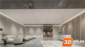 Lobby front desk Skp Files 